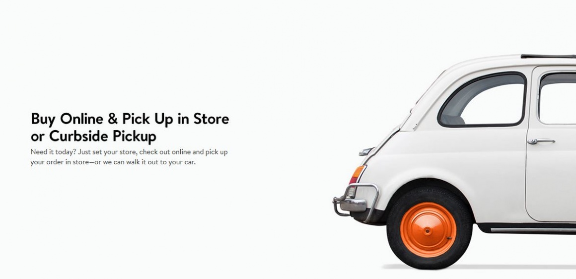 Buy Online Pick-up In-Store & Curbside