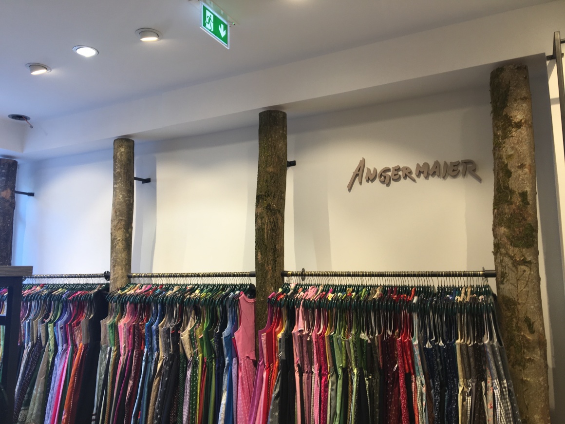 Photo: What shop design can look like: Angermaier Trachten in Munich...