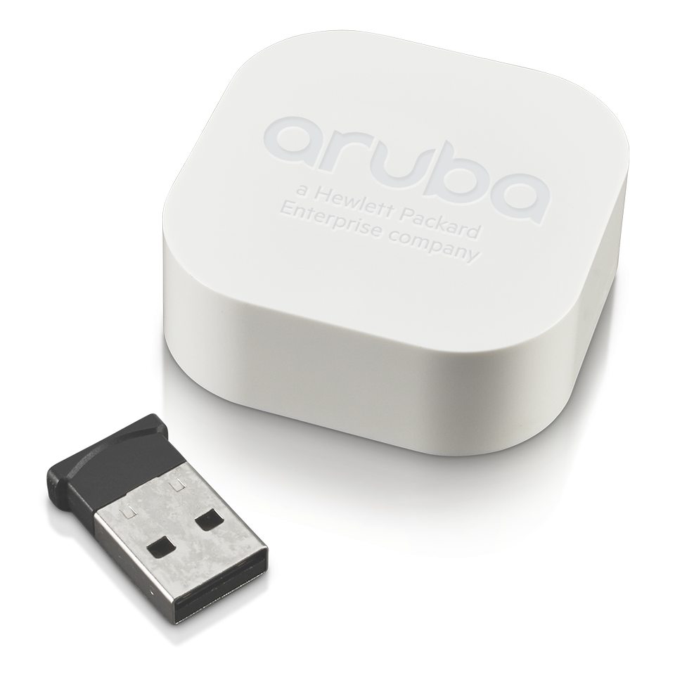 „Aruba Bluetooth Beacon for Location-based Services“...