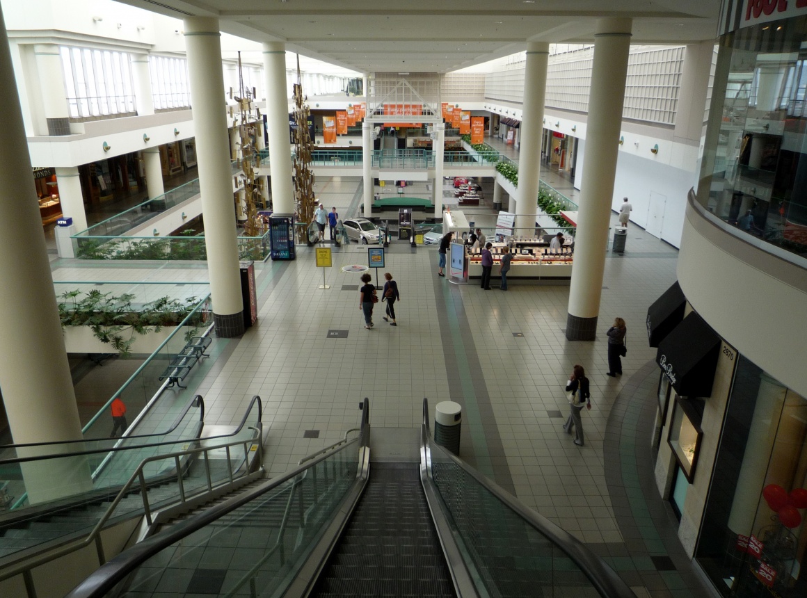 View into Mall Southdale; copyright: Bobak HaEri_via_Wikipedia...