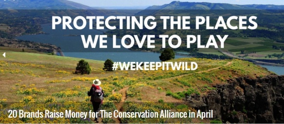 Screenshot of the Conservation Alliance