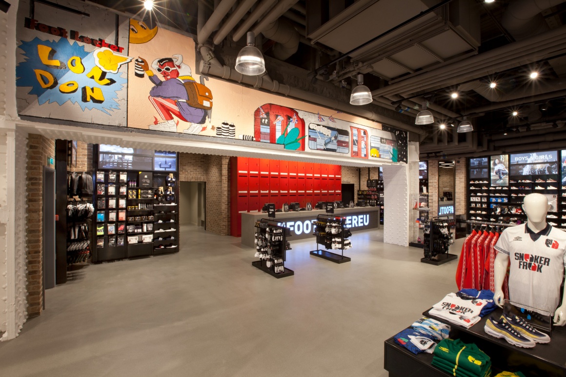 FOOT LOCKER OPENS REDESIGNED FLAGSHIP STORE