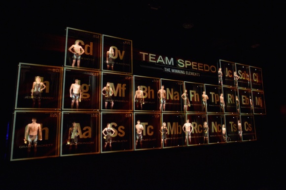 Photo: Holo-Gauze creates augmented reality installation for Team Speedo launch...