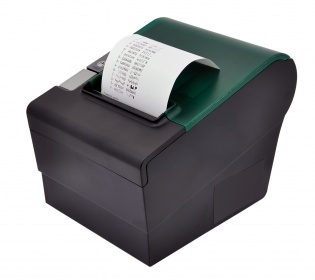 Receipt printer in black