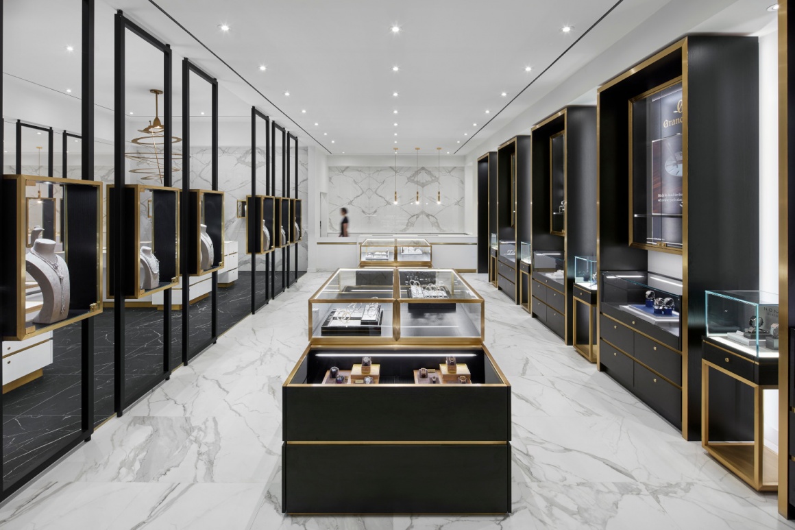 Luxury Retail  Retail store interior, Jewelry store design, Jewelry store  interior