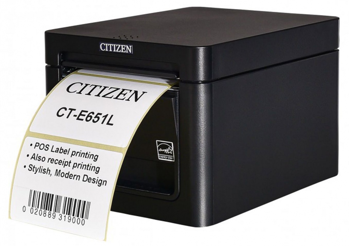 At bidrage Reproducere Legepladsudstyr Citizen CT-E651L: two-in-one label and receipt printing - iXtenso – retail  trends